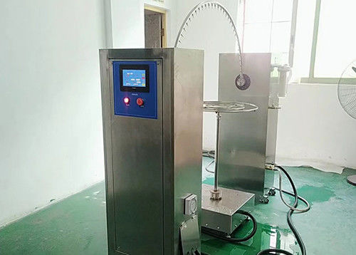 Equipamento de teste de oscilação da proteção do ingresso do tubo IPX3